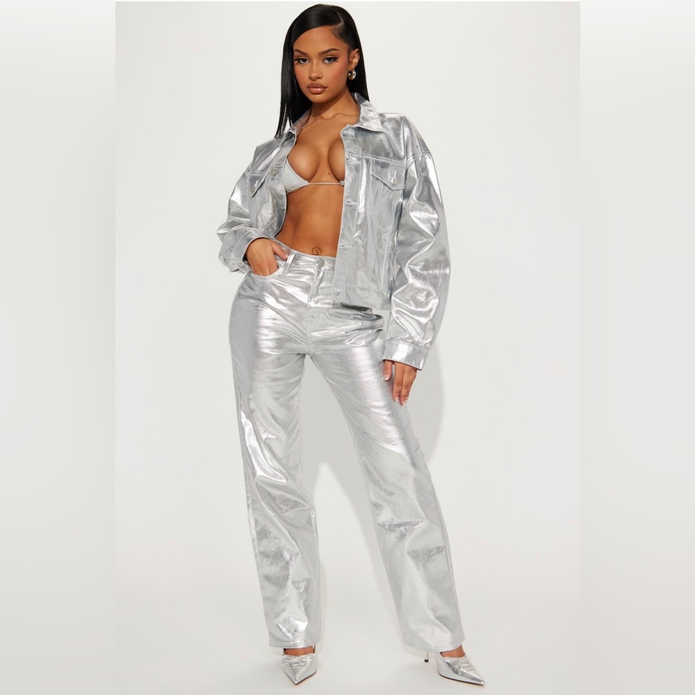 Metallic Jeans